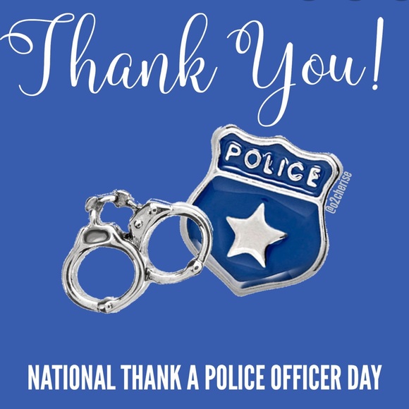 5/$20 Charm 🖤 Origami Owl 🖤 Silver Handcuffs Charm - Picture 4 of 7